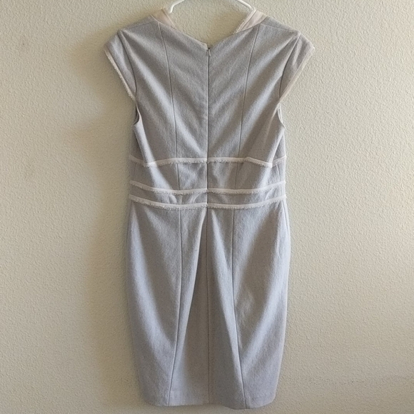 New Zac Posen Natural Wool Felt Dress size 10 - Picture 6 of 7